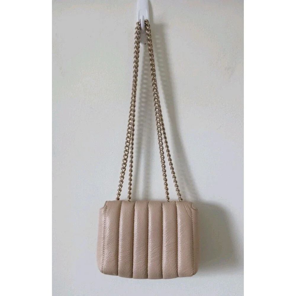 Kate Spade New York Gold Coast‎ Lily Pink Chain Shoulder Bag Quilted Leather